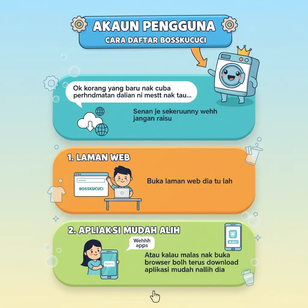 Cara Daftar Akaun Bosskucuci & Bonus Deposit