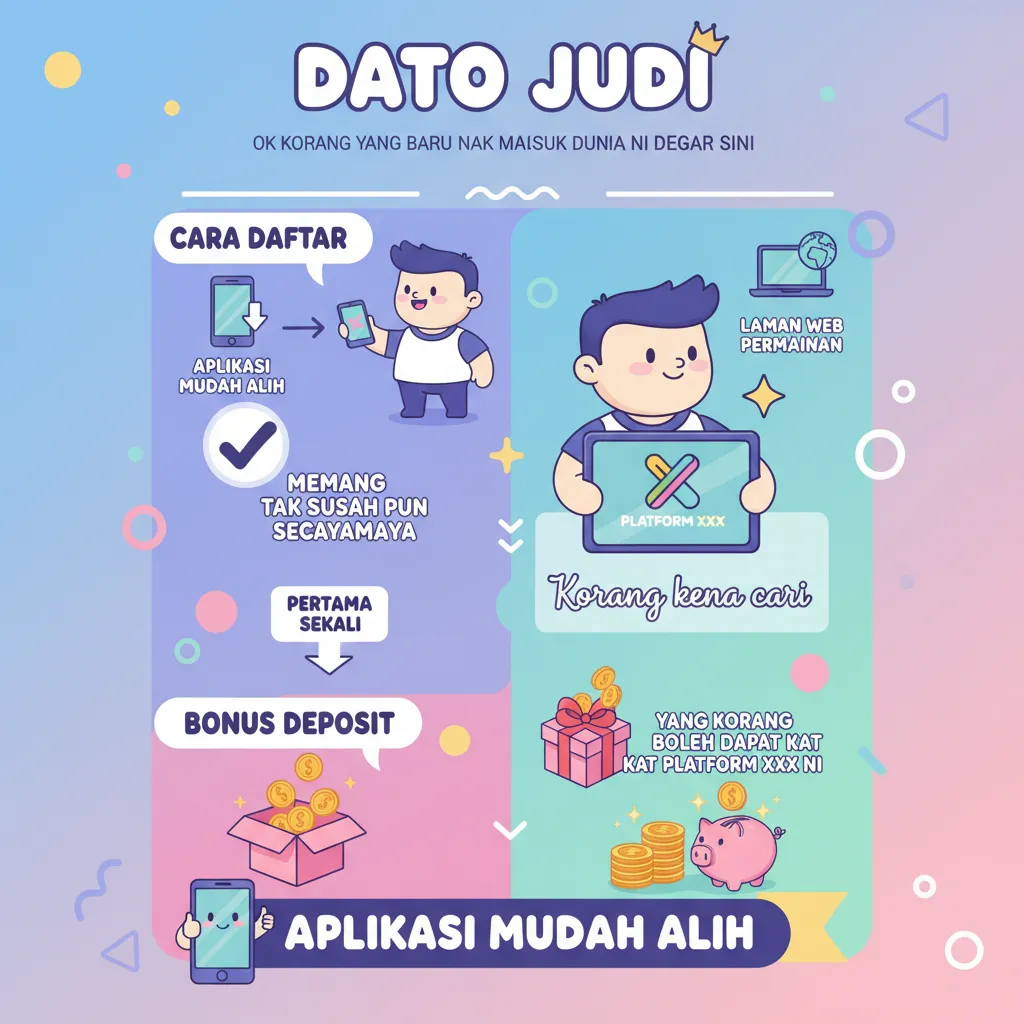 Dato Judi: Cara Daftar & Bonus Deposit