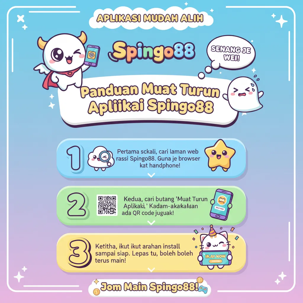 Panduan Muat Turun Aplikasi Spingo88