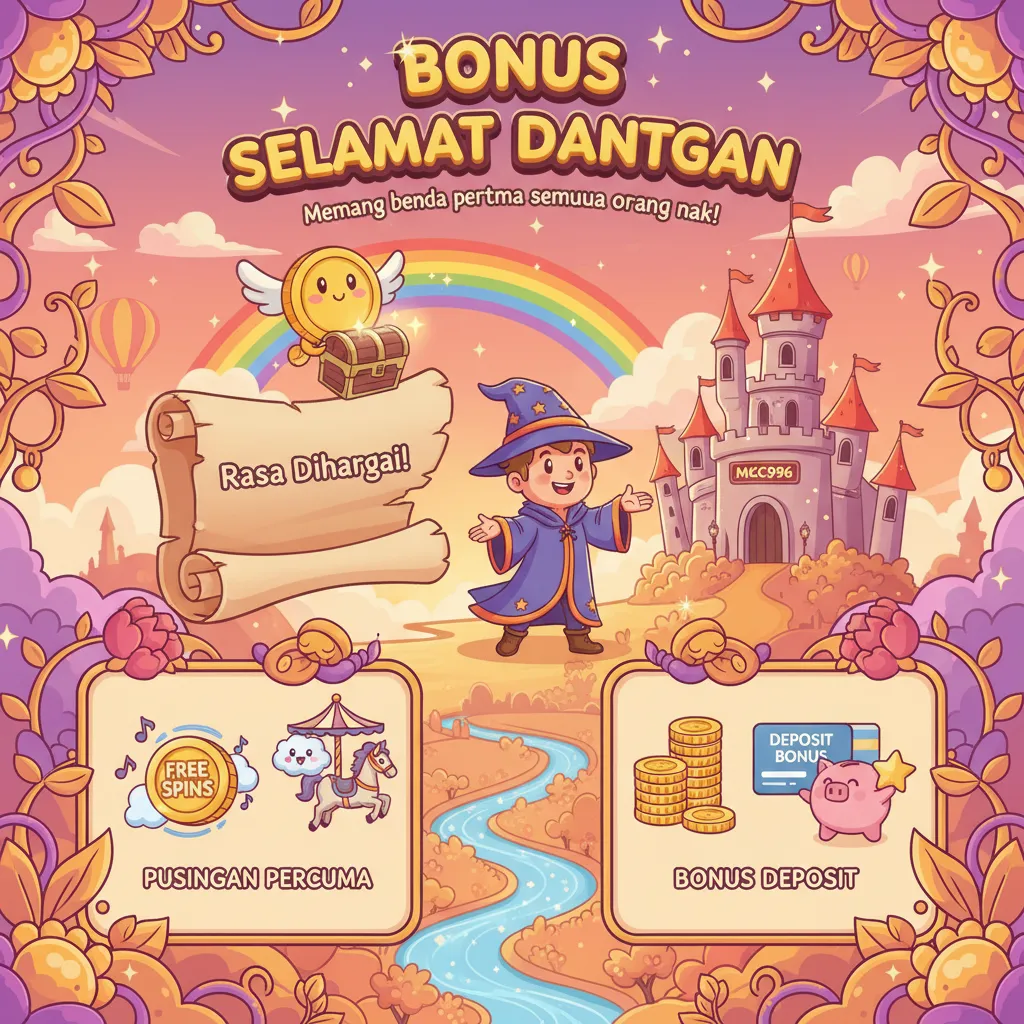 Bonus Selamat Datang & Jackpot di Platform mmc996