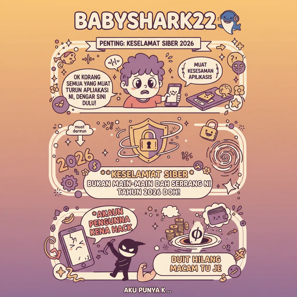 Panduan Daftar Masuk babyshark22 & Bonus Kredit Percuma