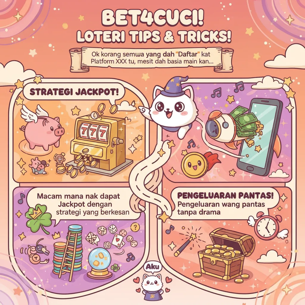 Strategi Jackpot Bet4cuci & Pengeluaran Wang Pantas