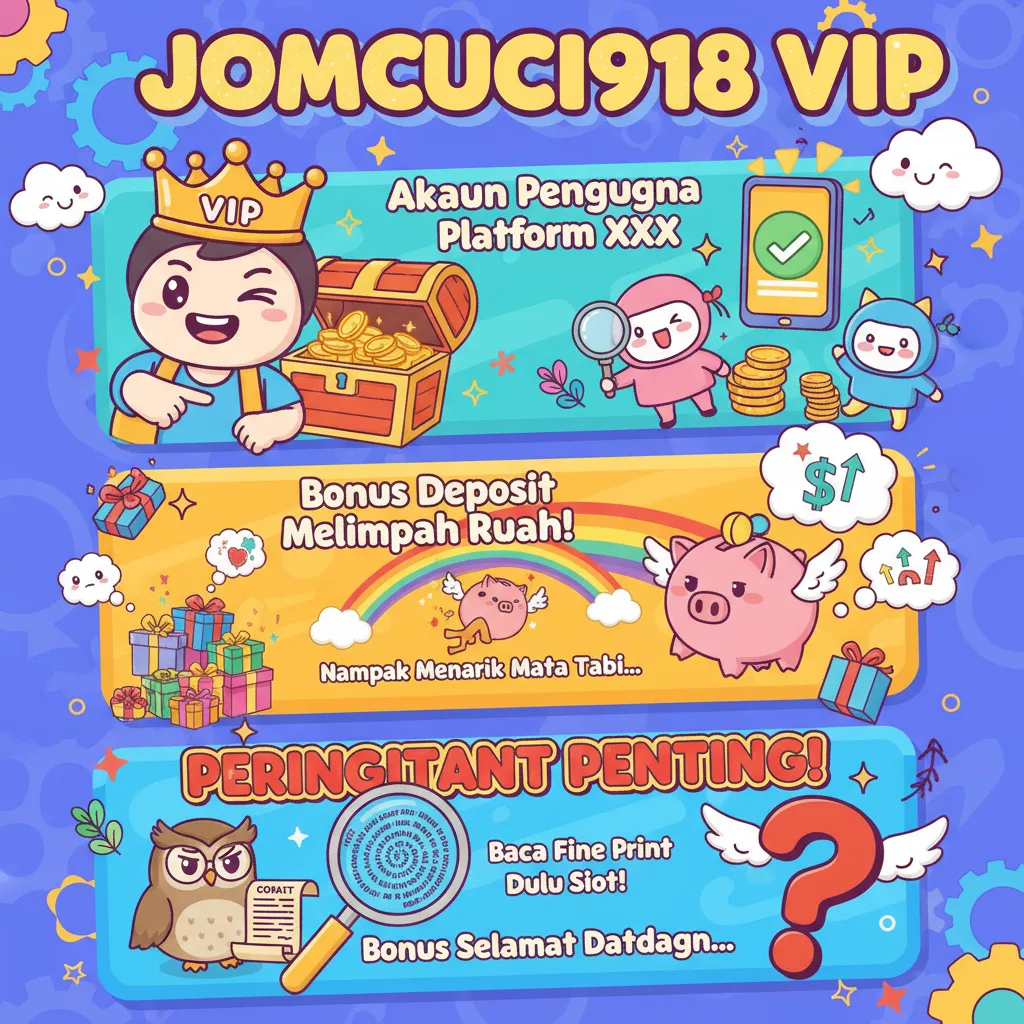Bonus Deposit Jomcuci918 VIP & Kasino